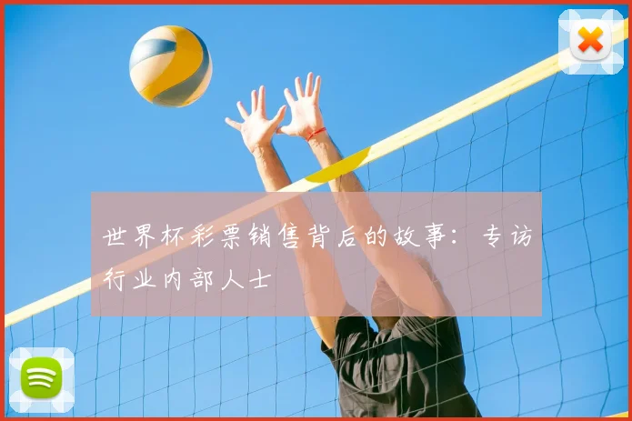 世界杯彩票销售背后的故事:专访行业内部人士